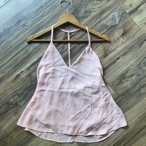 Soft Pink Mahina Camisole Tank Top with Strap